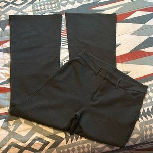 Old Navy Heathered Gray Jersey Dress Pants Sz 8